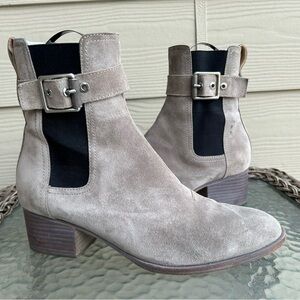 Womens RAG + BONE Wilson Suede Leather Chelsea Boots sz 40 US 10